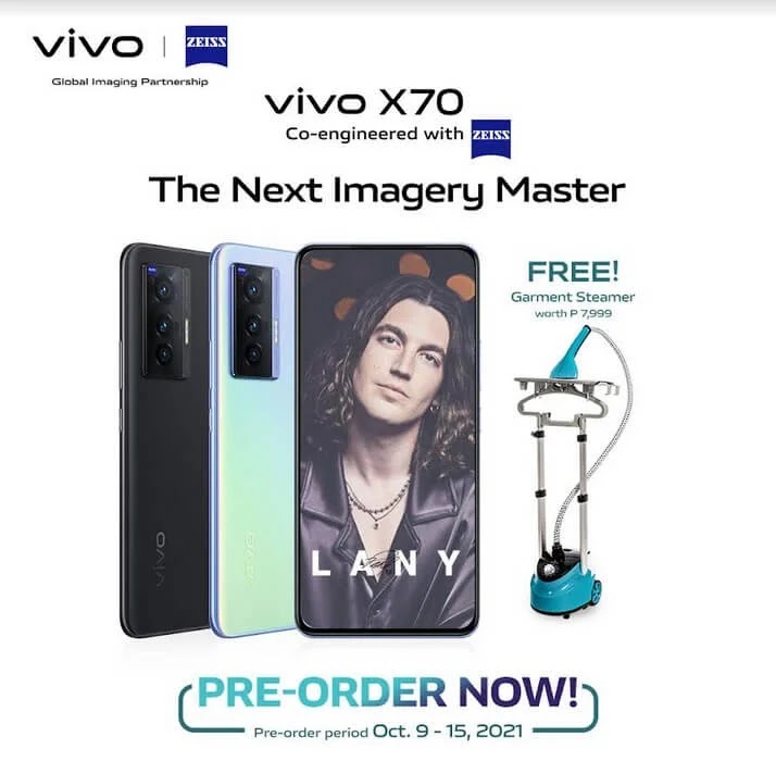 Prepare to get the vivo X70, now available for pre-order for only Php34,999!