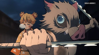 鬼滅の刃アニメ 遊郭編 7話 嘴平伊之助 我妻善逸 Inosuke Zenitsu | Demon Slayer Season 2