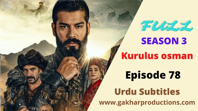 Kurulus Osman Episode 78 in urdu subtitles