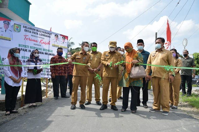 Bupati  Sergai Ajak Komitmen Masyarakat Rawat Infrastruktur 