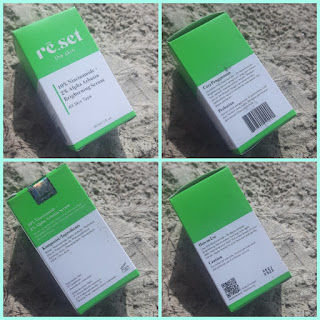 Packaging 10% Niacinamide + 2% Alpha Arbutin Brightening Serum