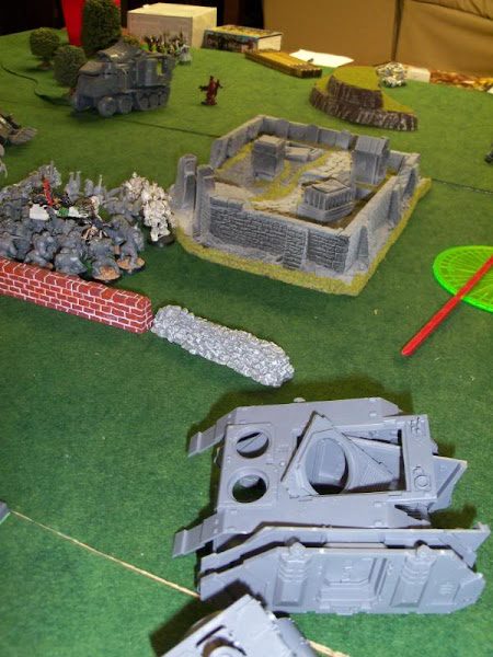 Warhammer 40k Orks vs Chaos Marines battle report