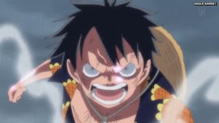 ワンピースアニメ ドレスローザ編 722話 ルフィ かっこいい Monkey D. Luffy | ONE PIECE Episode 722