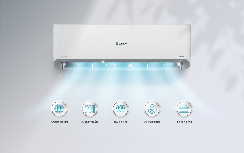 Điều hòa Casper 2 chiều Inverter 12.000BTU GH-12IS33 - ảnh 5