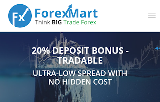 ForexMart 20% Deposit Bonus - Tradable Bonus