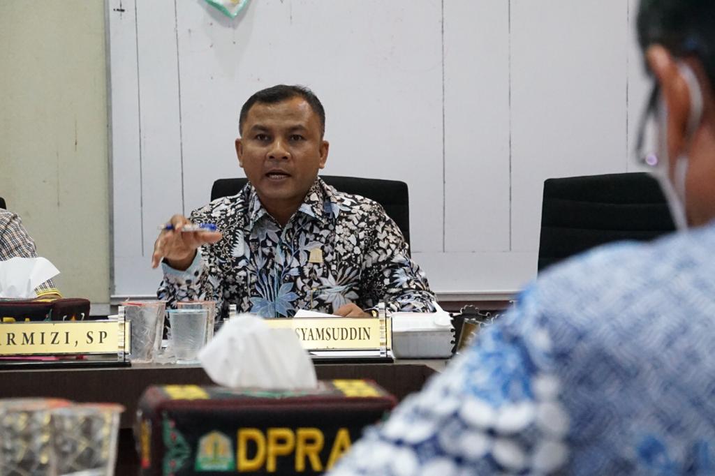 Anggota Komisi V DPRA, Muslim Desak Panitia Seleksi CPNS Kemendikbud untuk Evaluasi Penetapan SKB