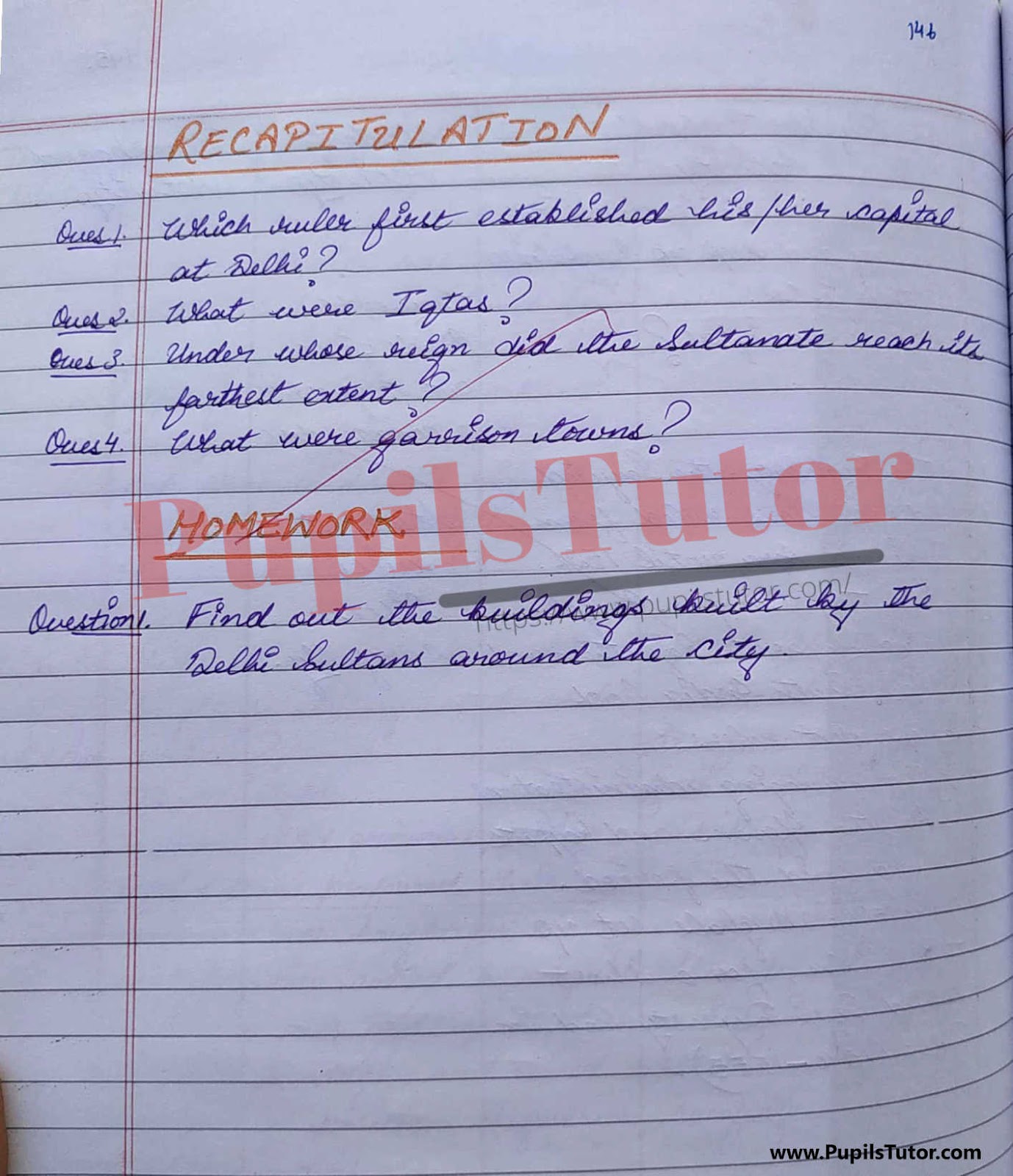 Delhi Sultanate Lesson Plan For B.Ed 1st Year, 2nd Year And All Semesters Students – [Page 6] – pupilstutor.com