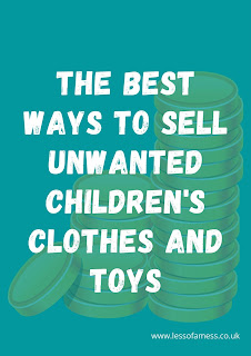 The best ways to sell unwanted children's clothes and toys