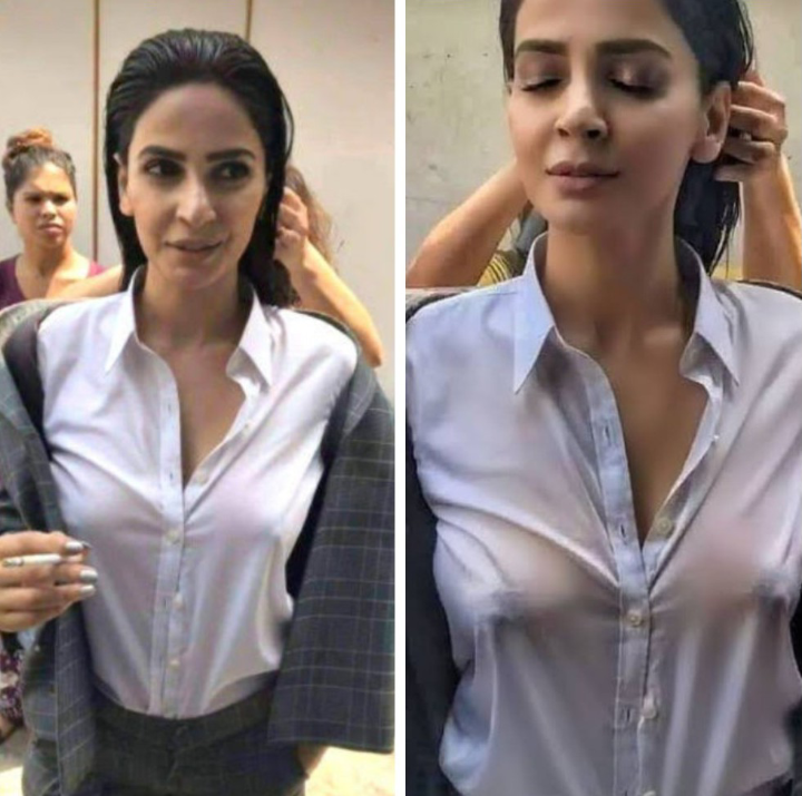 Saba Qamar’s braless Leaked Pictures Going Viral on Social Media | Saba Qamar Hot boobs and clevege Show | Saba Qamar showing boobs in transparent white Shirt