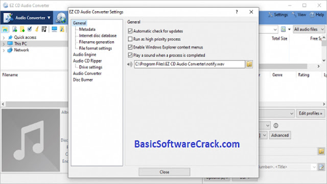 EZ CD Audio Converter 10.0.0.1 Multilingual Free Download - Basicsoftwarecrack