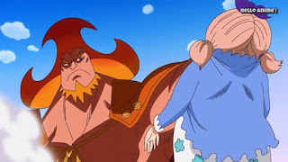 ワンピースアニメ WCI編 859話 オーブン | ONE PIECE ホールケーキアイランド編