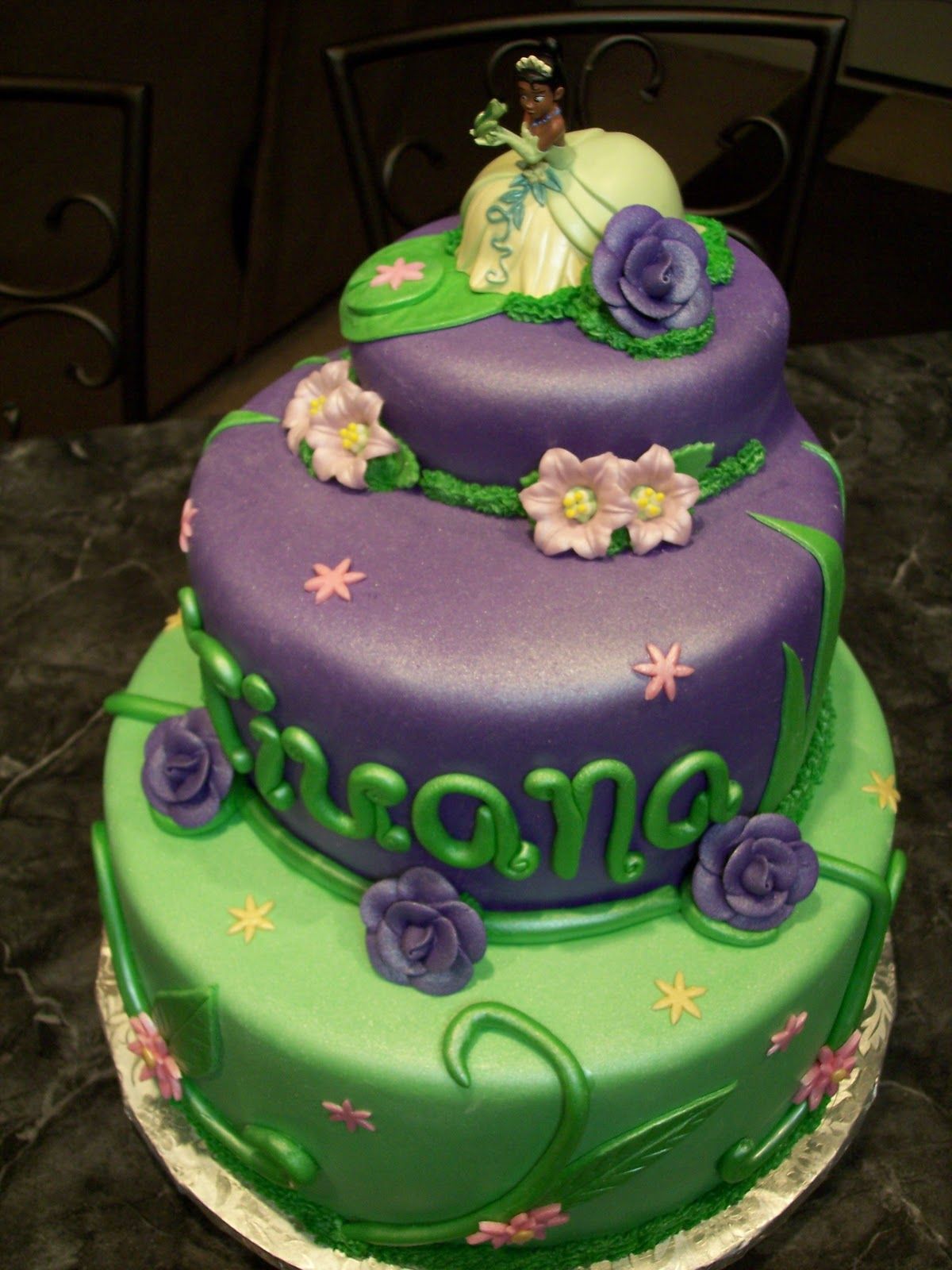 princess and the frog cake