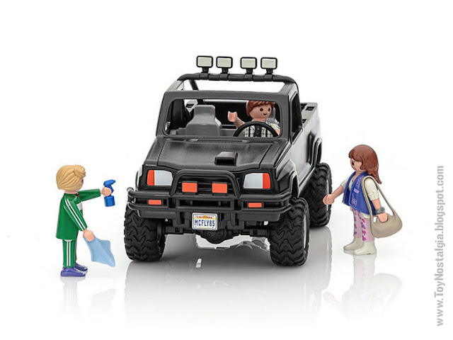 Playmobil Volver al Futuro Camioneta negra TOYOTA 70633 (1985)  (Playmobil - Back To The Future)