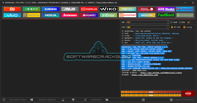 Download ADANICHELL TOOL PRO FREE - UPDATED VERSION 1.4.4 