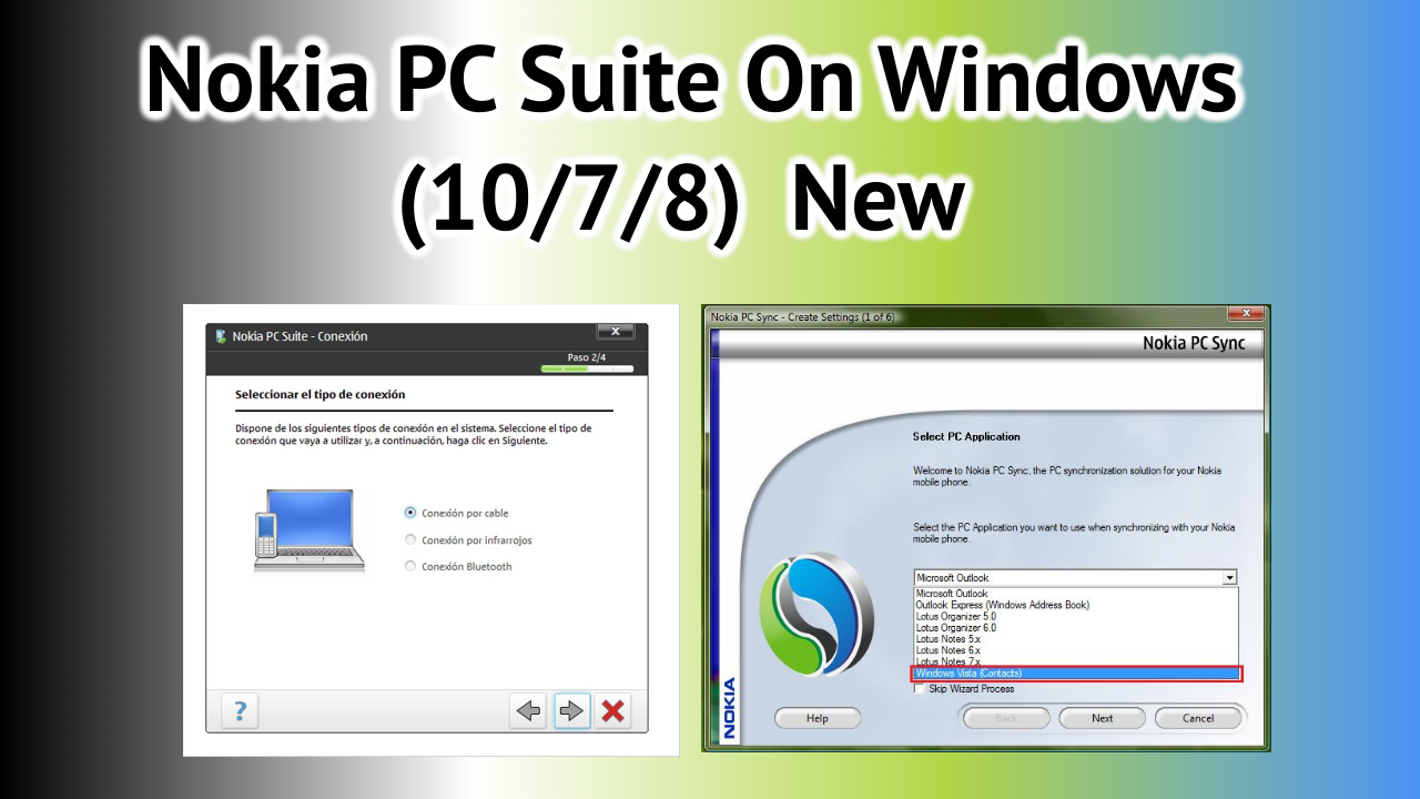 Nokia PC Suite On Windows 