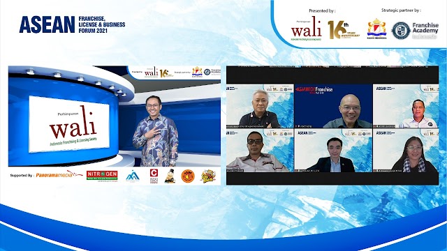 WALI Sukses Gelar Asean Franchise, License & Business Forum 2021 
