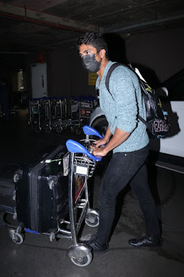 Saqib Saleem spotted at airport arrival