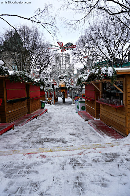 Puestos del Mercado Alemán de Navidad de Quebec