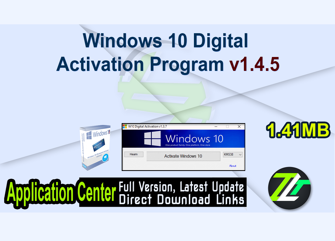 Windows 10 Digital Activation Program v1.4.5