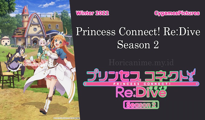 Informasi Lengkap Anime Princess Connect! Re:Dive Season 2