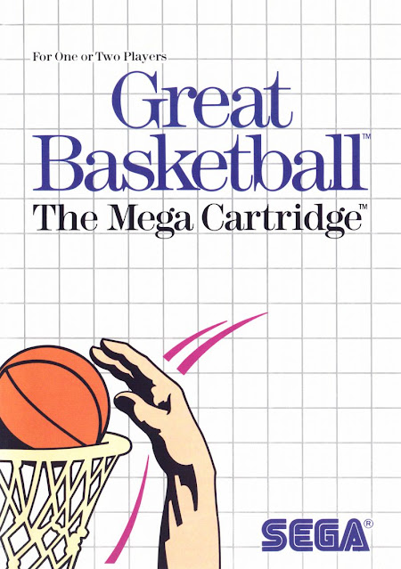 Portada videojuego Great Basketball - Master System