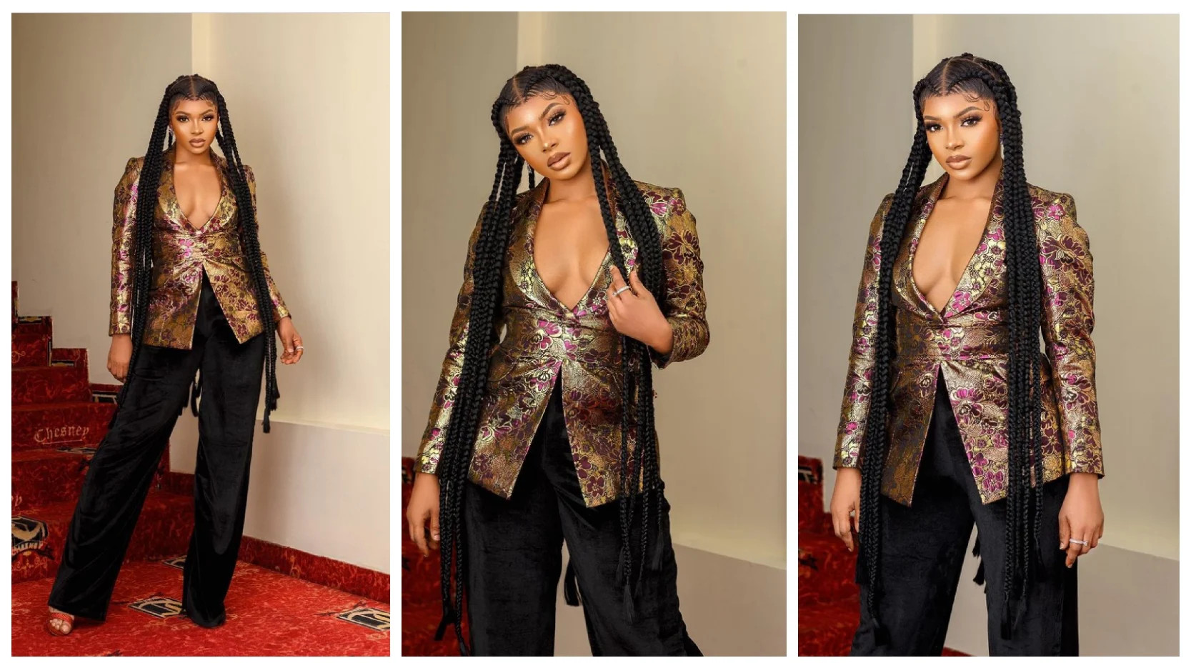 BBNaija: Liquorose looks so stunning in adorable new photos, says "standing tall" (See pictures)