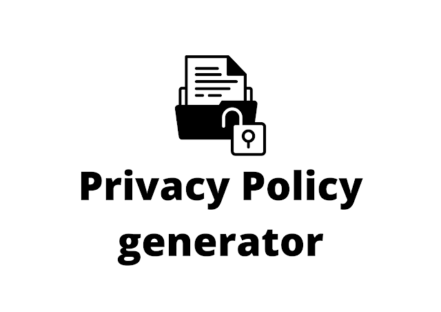 Privacy Policy generator