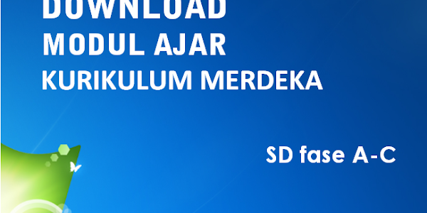 Download Modul Ajar Bahasa Inggris SD