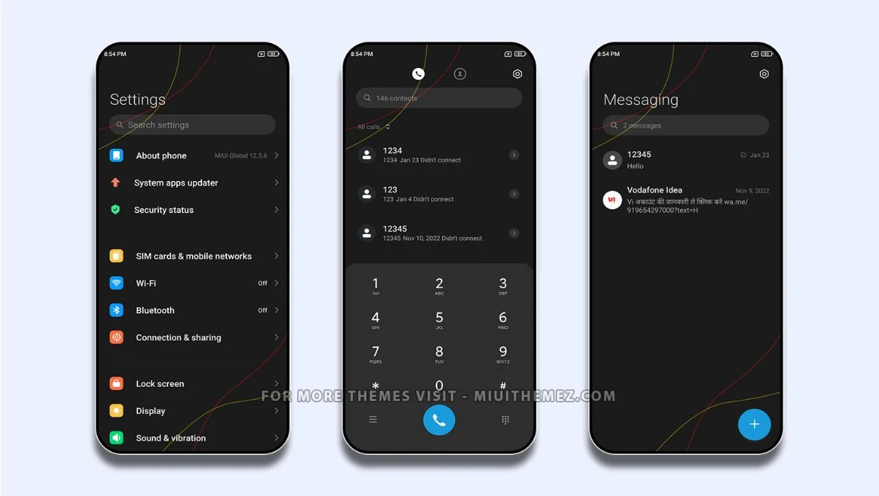 Black Charm MIUI Theme