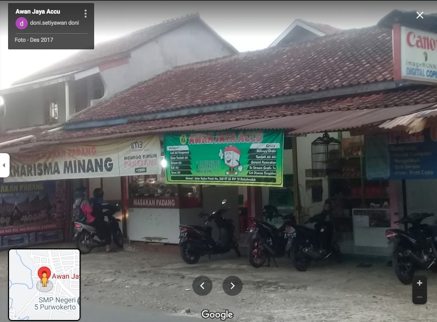 toko aki buka sampai malam di Purwokerto - Awan Jaya Accu