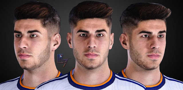 Marco Asensio Face 2022 For eFootball PES 2021