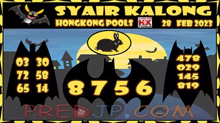 Prediksi Kalong Master HK Hari Ini 28-Februari-2023