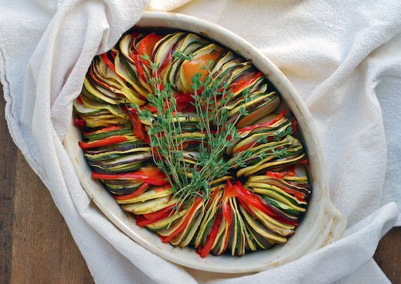 Baked Ratatouille with Quinoa