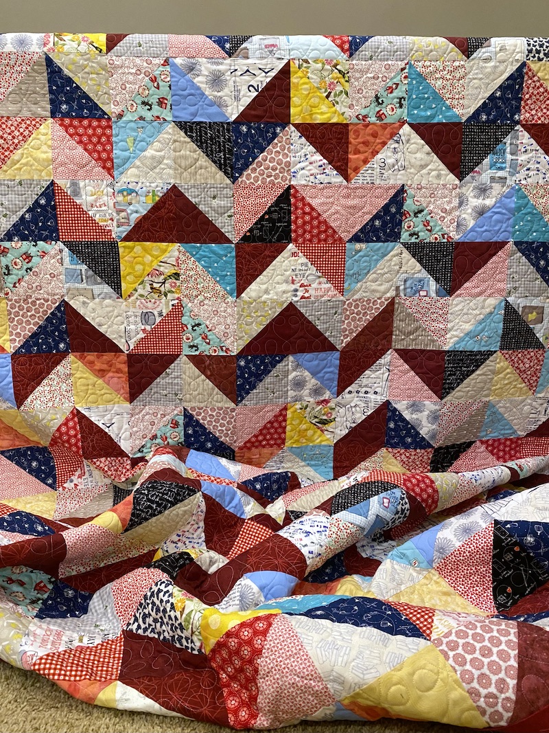 23 Clever and Colorful Chevron Quilt Patterns