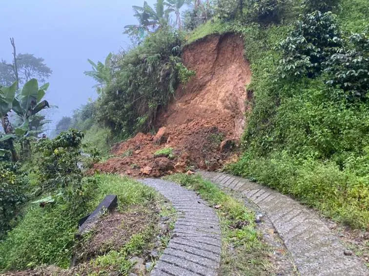 Continúan alertas en Risaralda ante posible ocurrencia de deslizamientos de tierra y crecientes súbitas