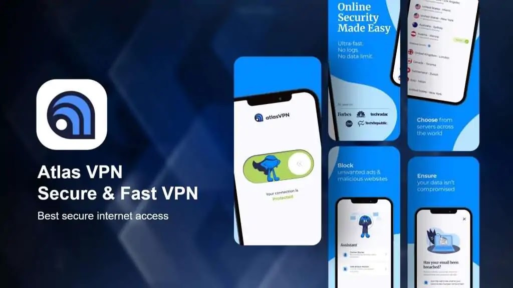 Atlas VPN Aman & VPN Cepat