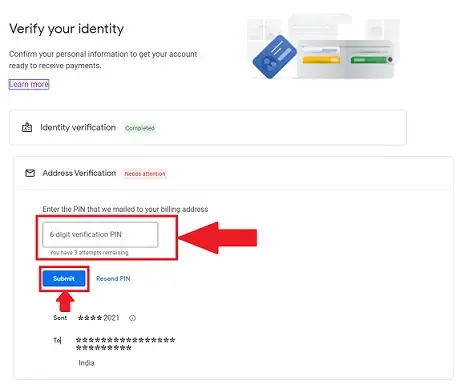 google adsense me pin verify kaise kare,google adsense address verification kaise kare,google adsense address pin verify,how to verify pin in adsense