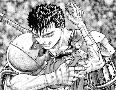 Griffith is in love with Guts in Berserk, Griffith and Guts, Griffith ama Guts em Berserk, Griffith e Guts,