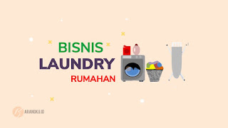 cara bisnis laundry rumahan sederhana