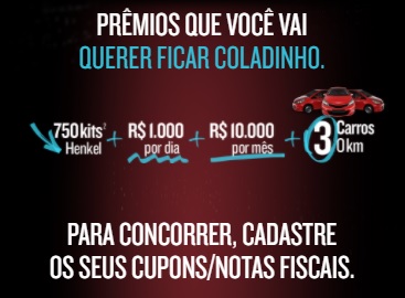 Promoção Cola na Henkel