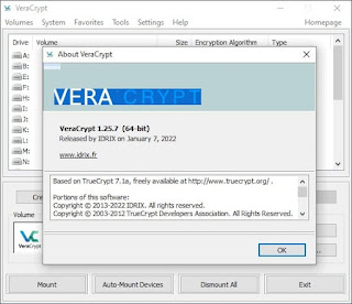 يُعيد تحديث VeraCrypt 1.25.7 تقديم الدعم لأنظمة Windows Vista و 7 و 8