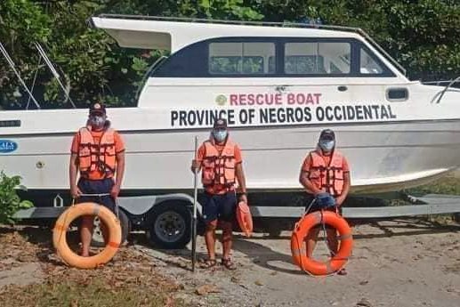 PCG rescue boat typhoon odette