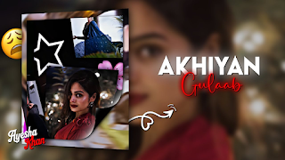 Akhiyan Gulaab Ayesha Khan Ae inspired Alight Motion App Presets