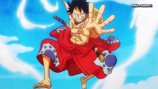 One Piece 第903話 ルフィ太郎ゴムゴムのつっぱり ネタバレ