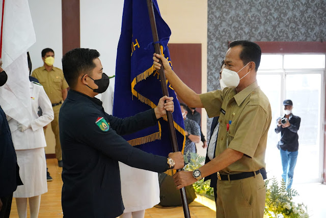 Wedi Saputra Resmi Jabat Ketua  Karang Taruna Kota Prabumulih