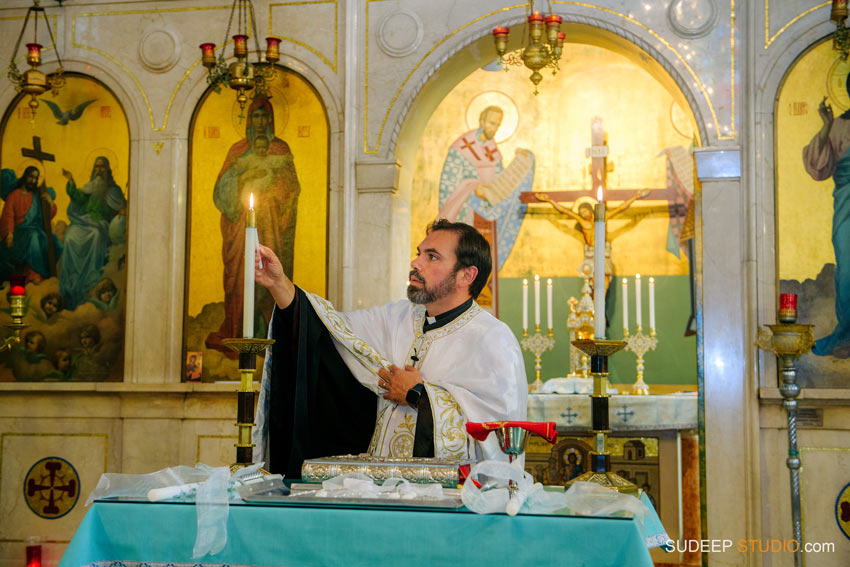 Toledo Greek Wedding Photography at Holy Trinity Greek Orthodox Church by SudeepStudio.com Ann Arbor Toledo Wedding Photographer