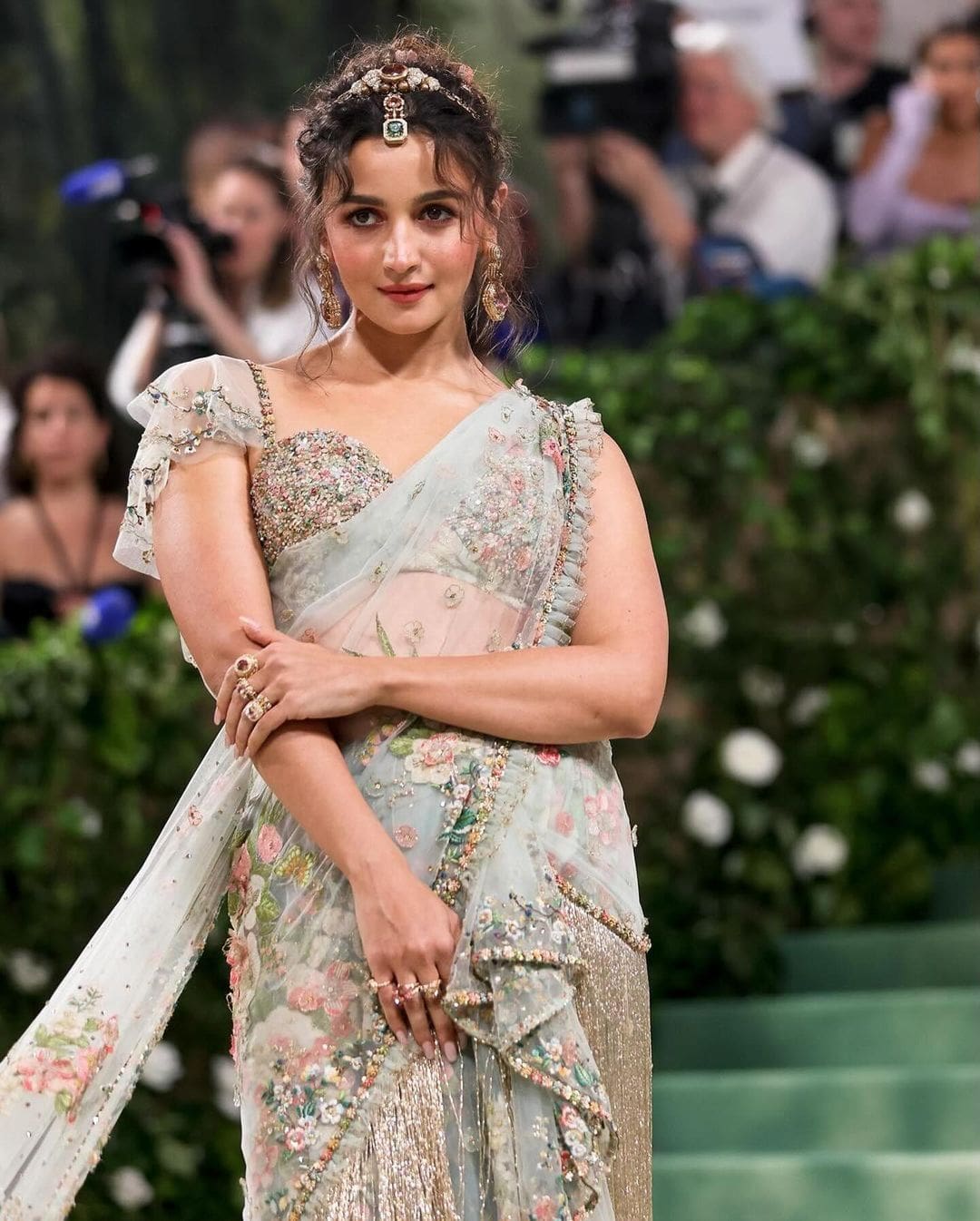 Alia Bhatt mesmerizes at the Met Gala 2024 in a Sabyasachi Saree that  took a staggering 1965 hours to create