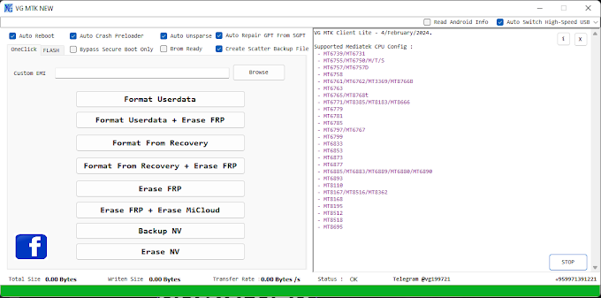 New VG MTK Tool Free Download 2024
