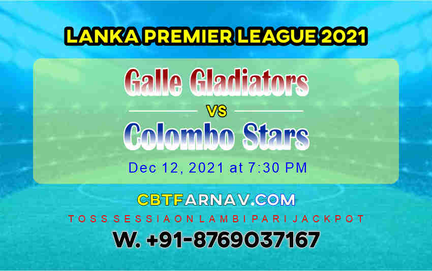 Galle vs Colombo 13th LPL T20 Match Prediction 100% Sure