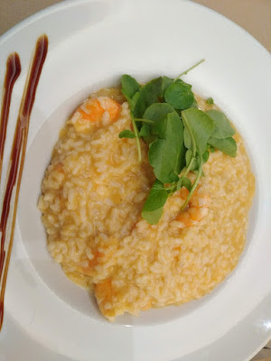 Risotto de camarão